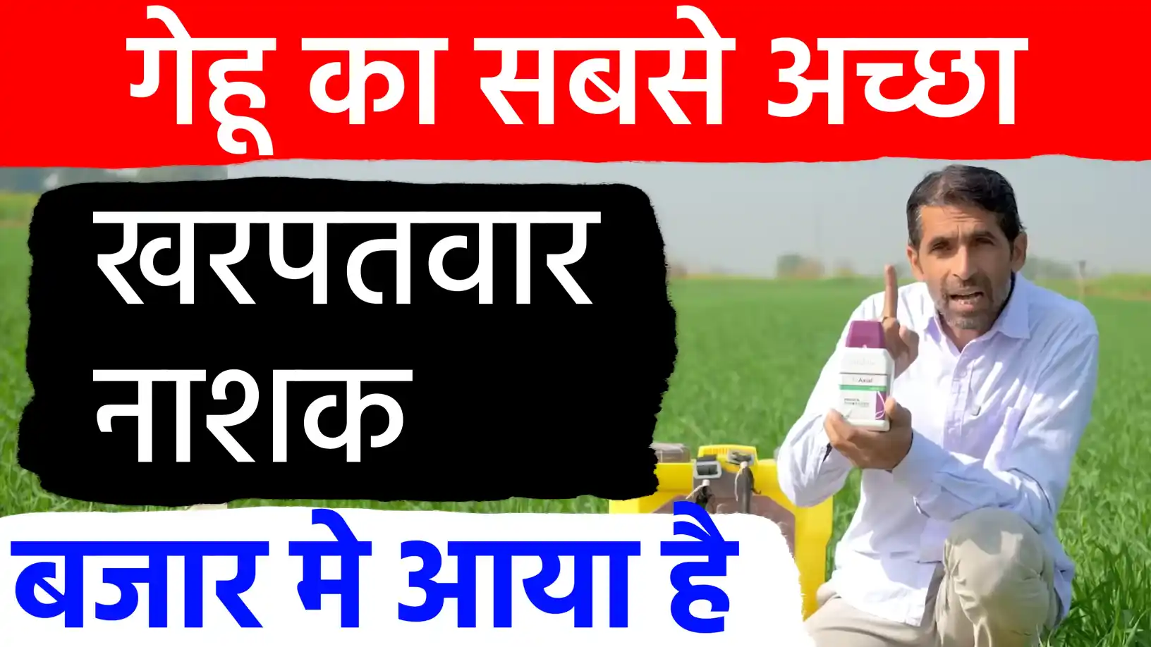 गेहूँ की फसल से जिद्दी खरपतवार का होगा सफाया!